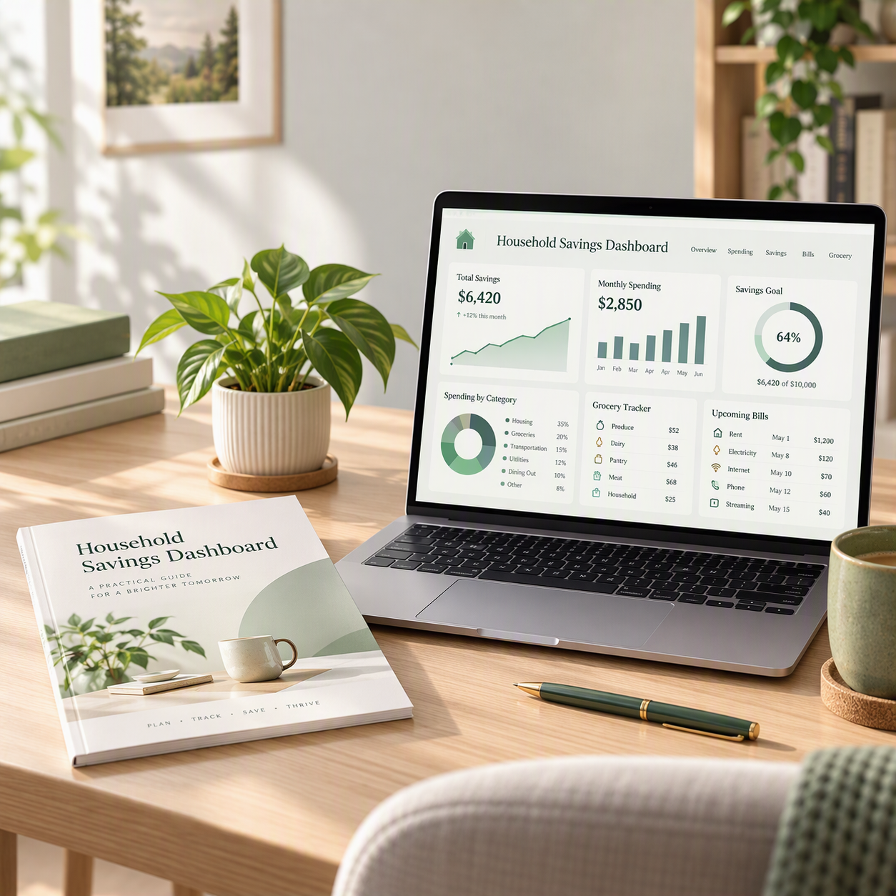 Verestly Household Savings Dashboard